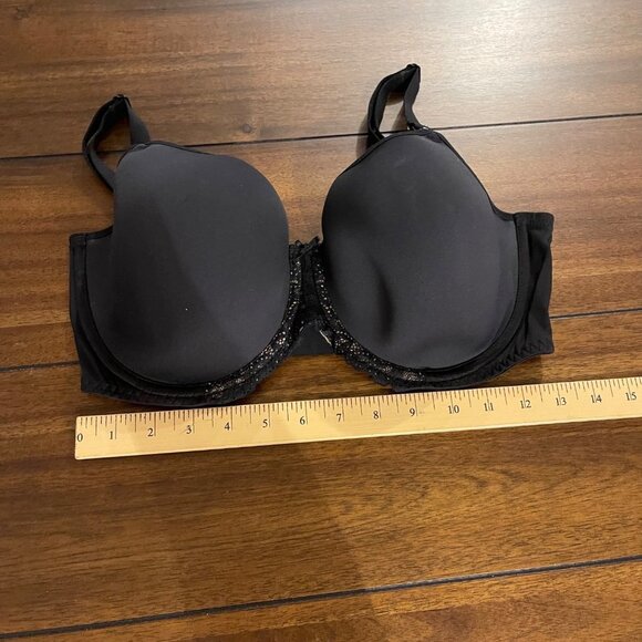NWOT Wacoal Women's Maternity Wire-Free Bra in Black Size 36DD - Picture 3 of 13